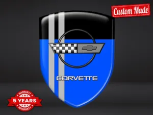 Corvette Banners Parabrisas Tuning Profesional Personalizable